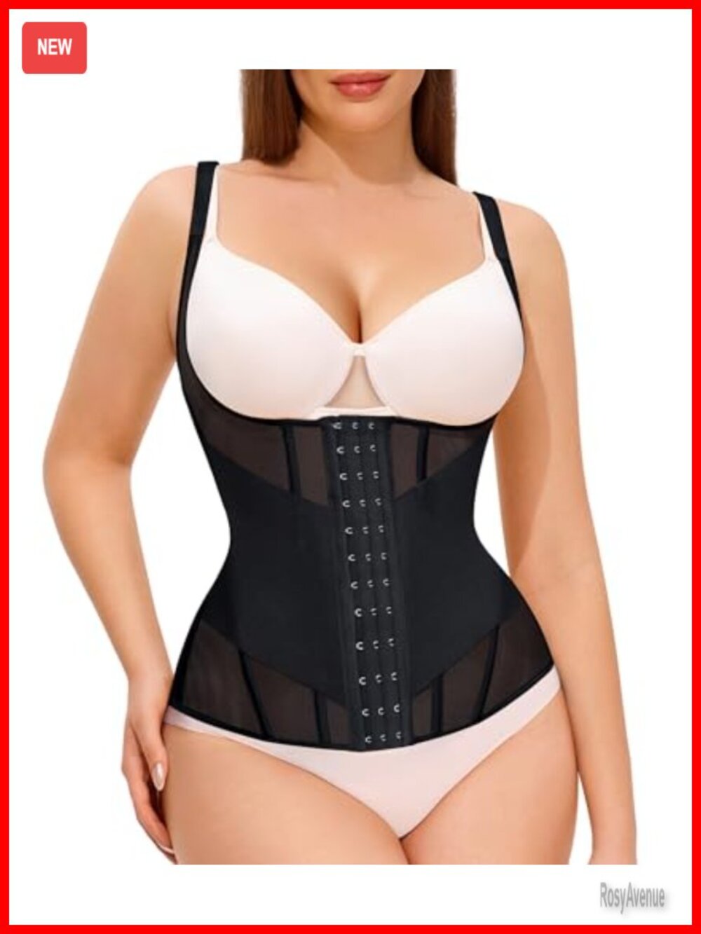 Nebility Waist Trainer Corset Shapewear Tummy Control Body Shaper